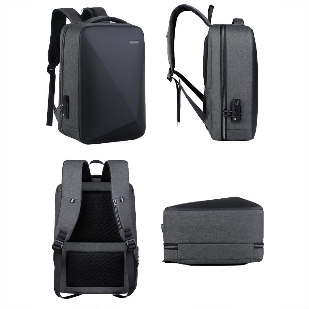 Large Capacity Anti-theft Laptop Backpack with Usb Port - 16 Inch - Dark Gray