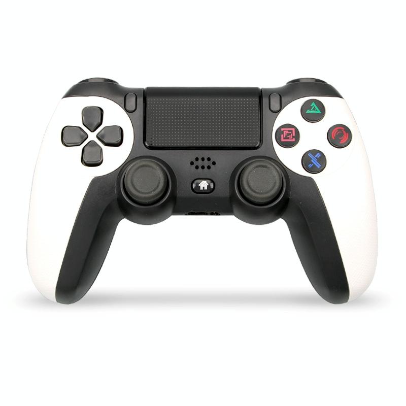 Wireless Bluetooth Gamepad Controller for Ps4 - Battle Gray with Light Bar - Vitality Orange