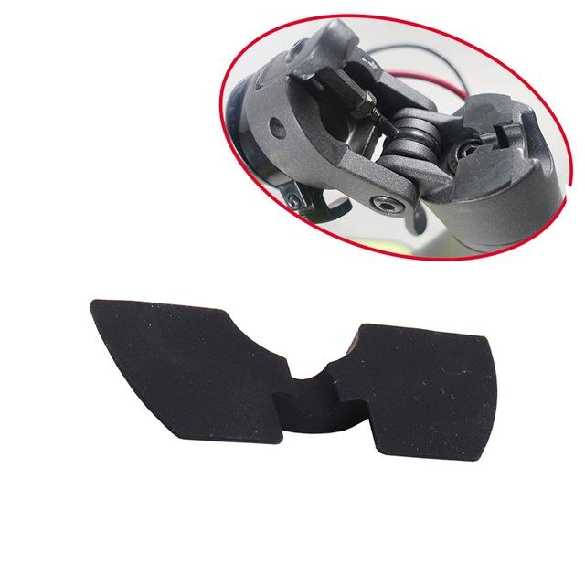 3-piece Shockproof Rubber Dampers for Xiaomi M365 Scooter - Red