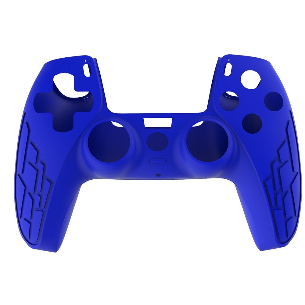 Thickened Non-slip Silicone Case for Ps5 Gamepad - Protective Cover - Blue