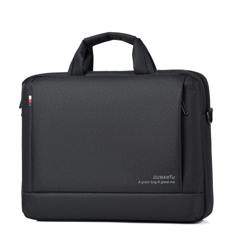 13 Oxford Cloth Laptop Backpack for Event - Black - Wine Red