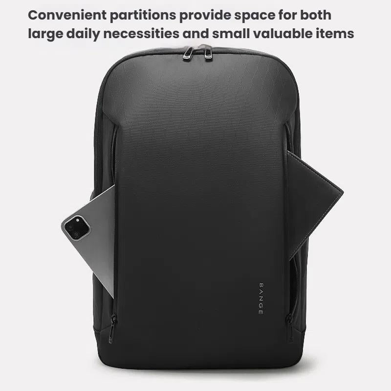 Large Capacity Lightweight Business Backpack For Men - Blue