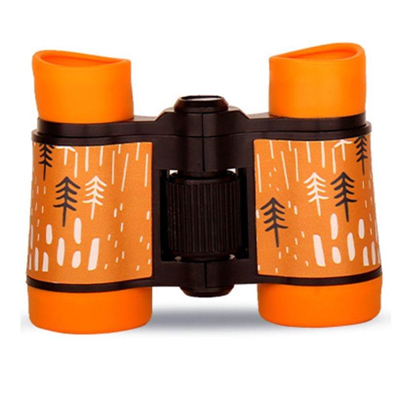 Children's Bird Watching Binoculars - 4x30 Perfect Gift - Rain Season Red