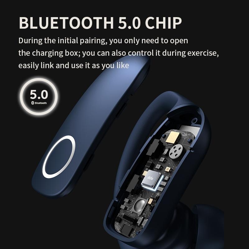 Wireless Bluetooth Sports Headset with Noise Reduction - Z9 Tws - Blue
