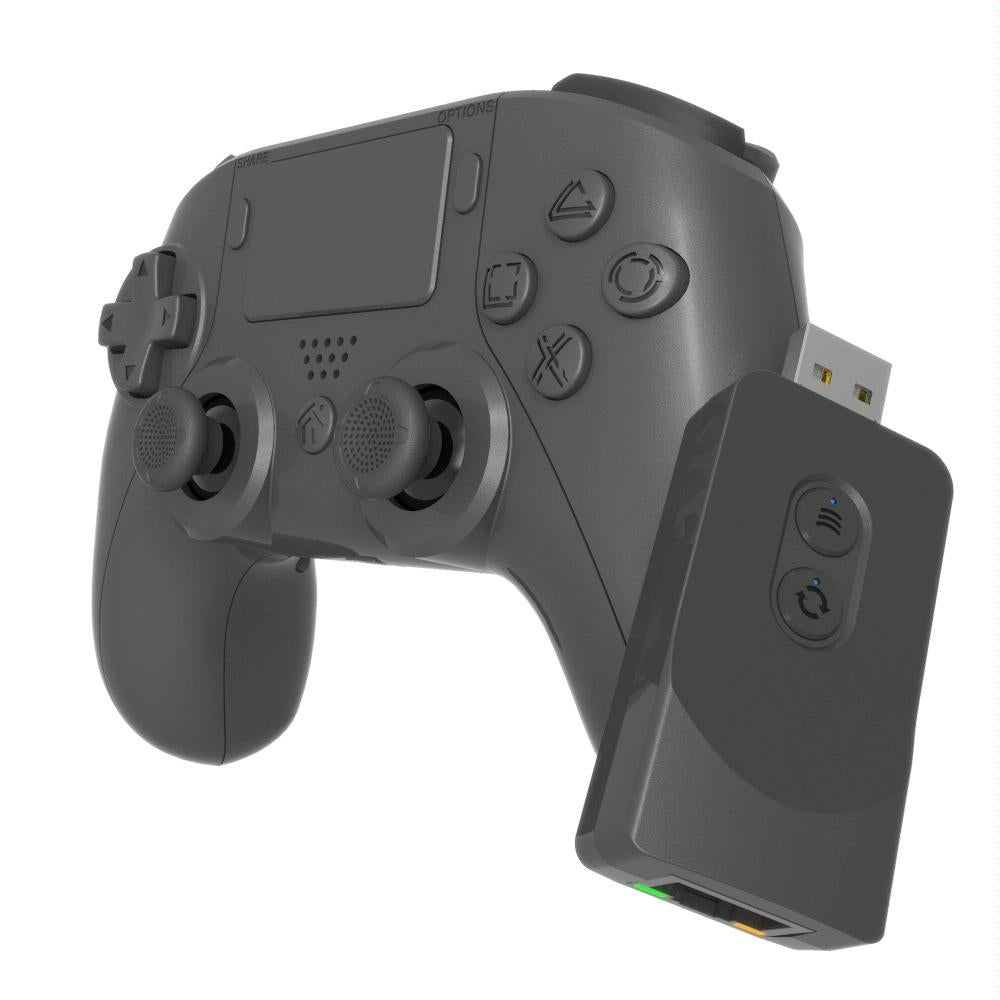 Wireless Dualsense Gamepad for Ps5 / Ps4 / Pc with Bluetooth and Joysticks - Purple Red