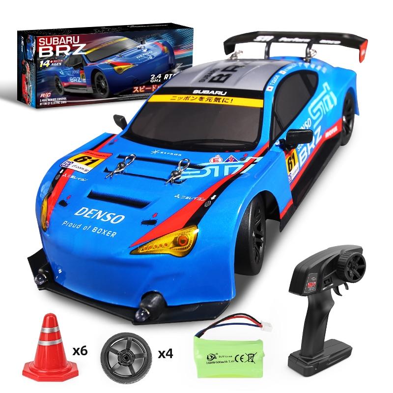 1 16 4wd Drift Rc Toy Car - 2.4g - Compact Design - Black