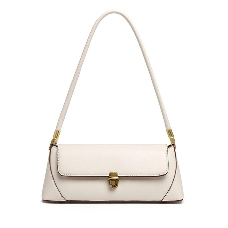 Vintage Women Shoulder Bag - White
