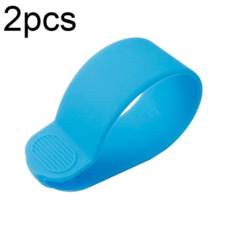 2pcs Silicone Scooter Accelerator Dial Cover for Xiaomi M365 / 1s / Pro / Max G30 / Es2 - White