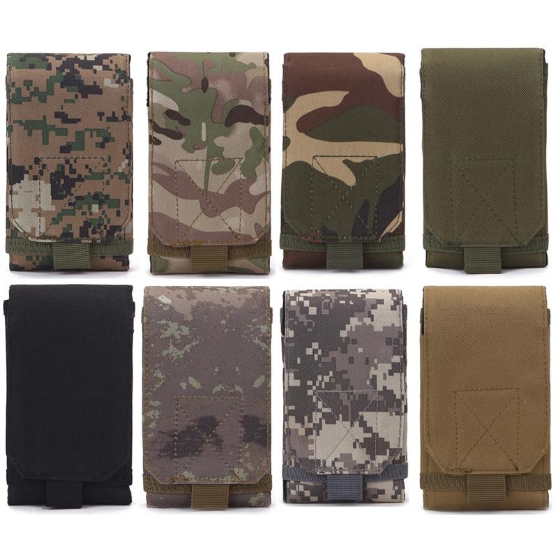 Water Resistant Outdoor Cell Phone Case 17Cm X 8.3Cm X 3.5Cm Stylish & Durable - Army Green