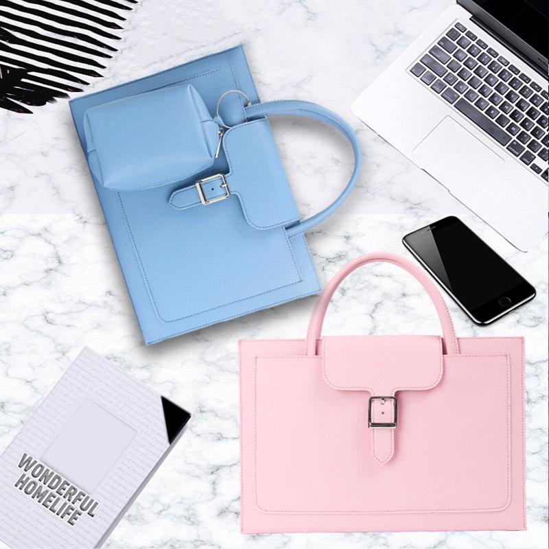 14-inch Waterproof Laptop Bag with Power Pack - Portable and Durable - Sky Blue