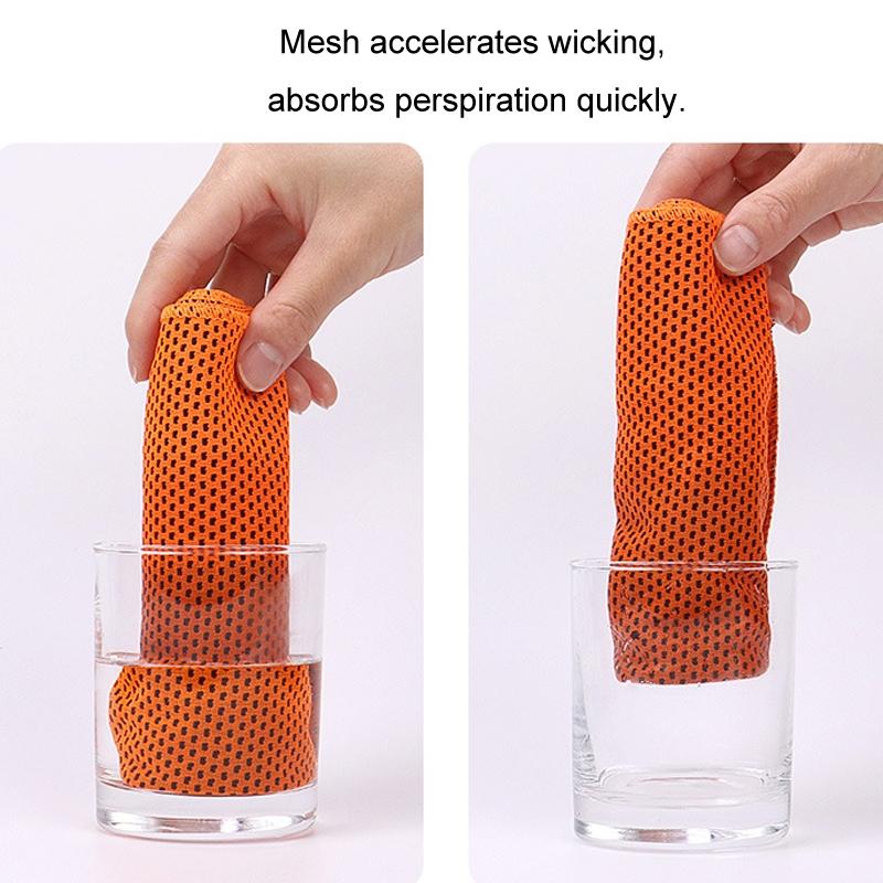 Portable Quick Dry Sports Towel Set with Silicone Sleeve and Storage Bag - 30x80cm - Grey - 30X90Cm