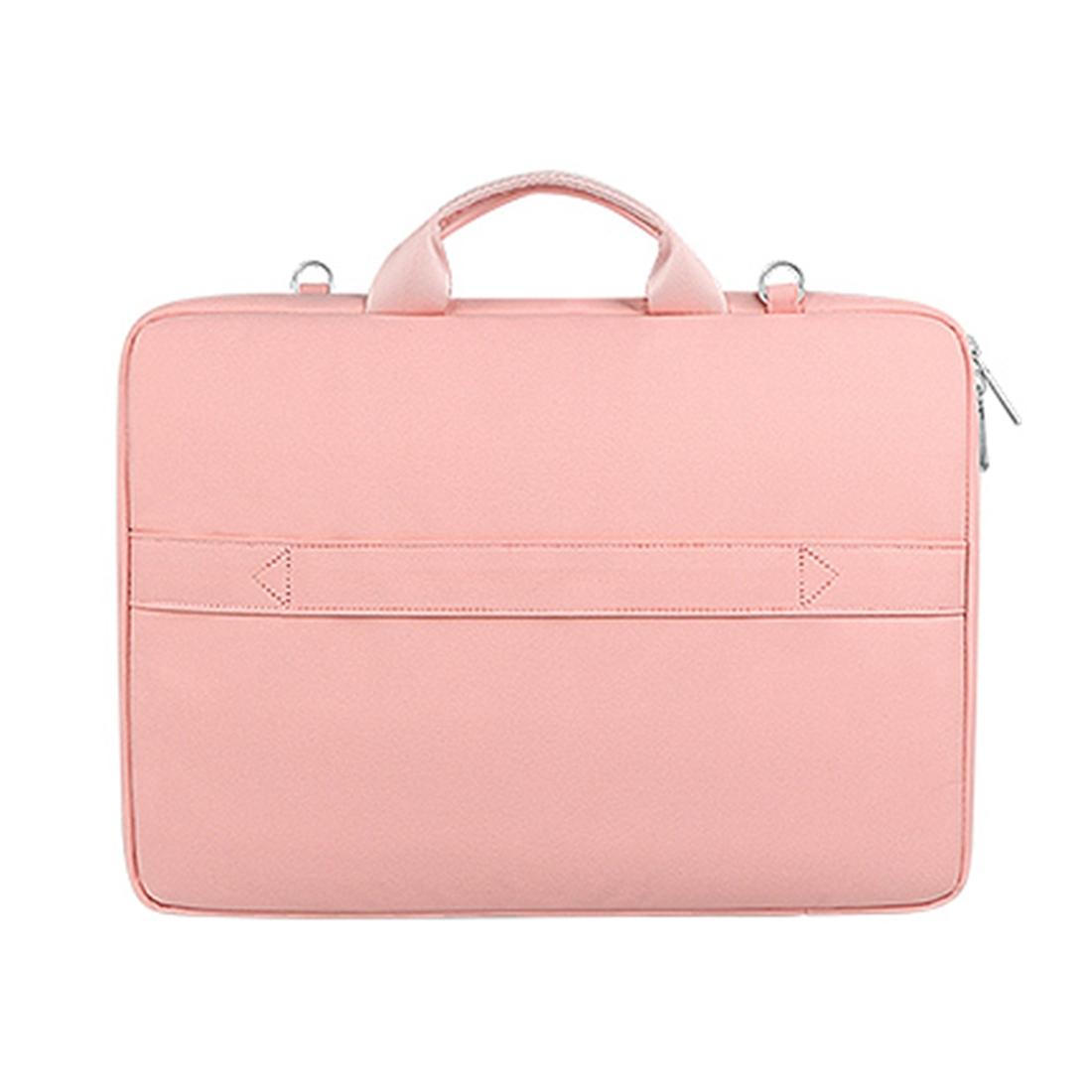 Thickened Polyester Laptop Bag - Fits 14.1-15.4 Inch Devices - Silver Gray