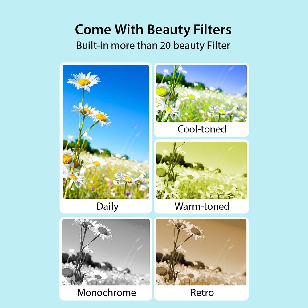 Mini Children Photography Camera - 2.4-inch Hd 16x Zoom - Green+32G