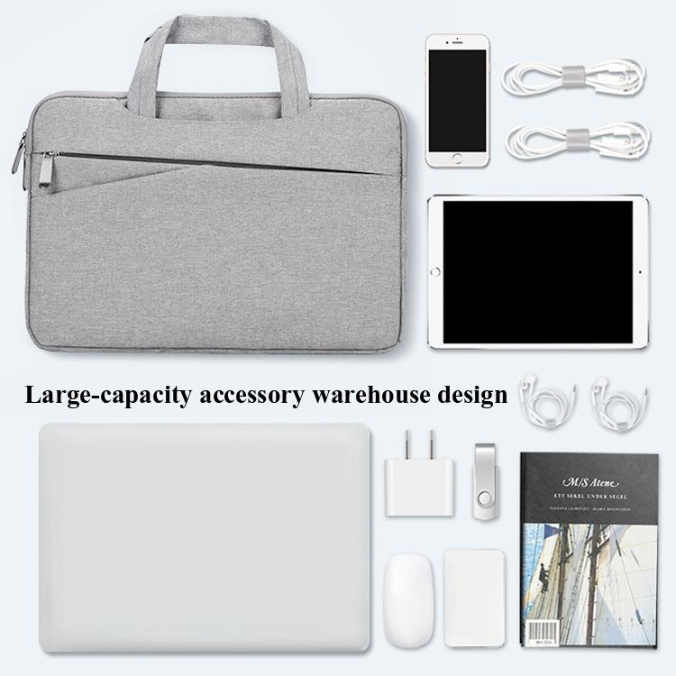 Large-capacity Laptop Liner Bag for Business - 15 Inch - Gray