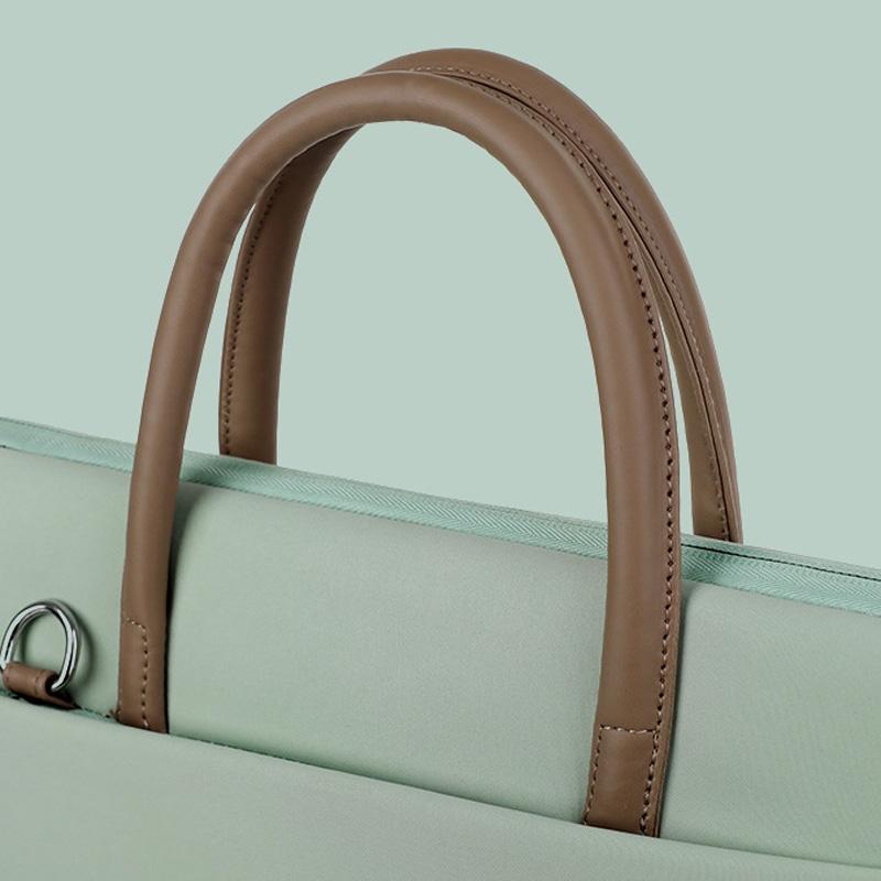 13-13.3 Inch Laptop Bag Crossbody Briefcase in Oxford Cloth - Blue - 15 - 16.1 Inch