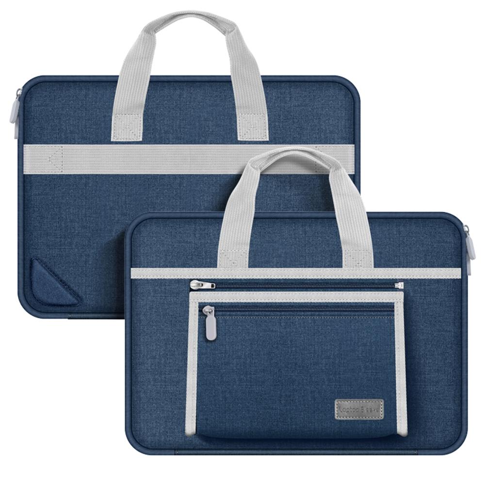Portable Oxford Laptop Bag - Durable Fabric Multiple Colours - Black