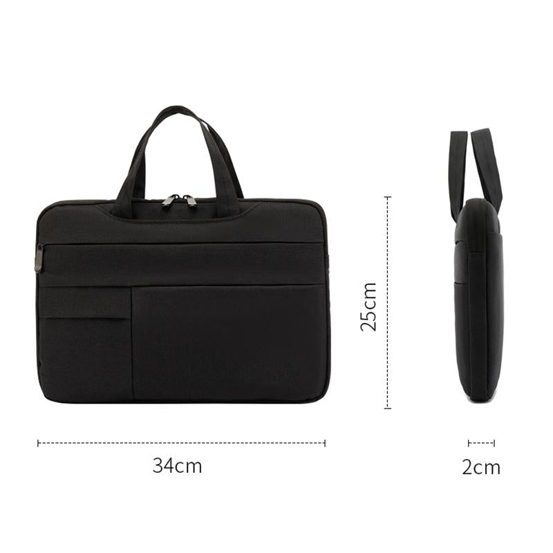 15.6 Inch Waterproof Laptop Handbag in Oxford Cloth - Grey