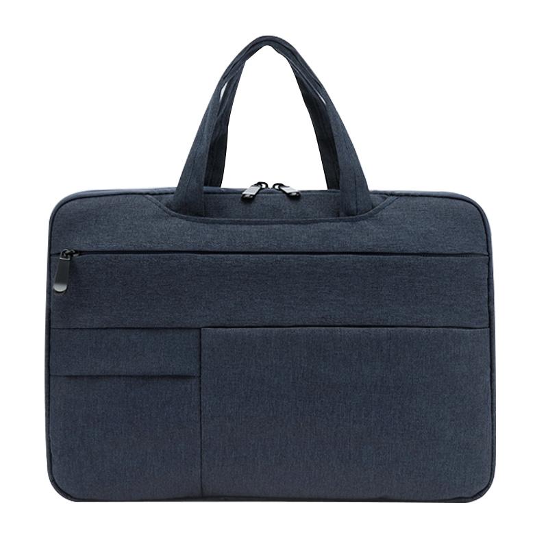 15.6 Inch Waterproof Laptop Handbag in Oxford Cloth - Grey