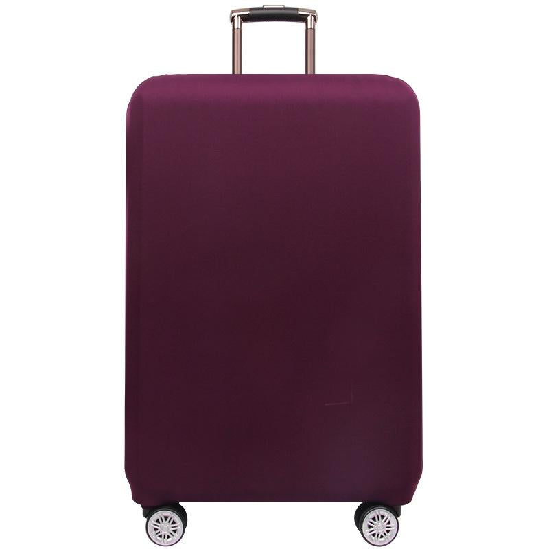 Xl Thickened Stretch Luggage Cover - Dust-proof & Wear-resistant - Violet