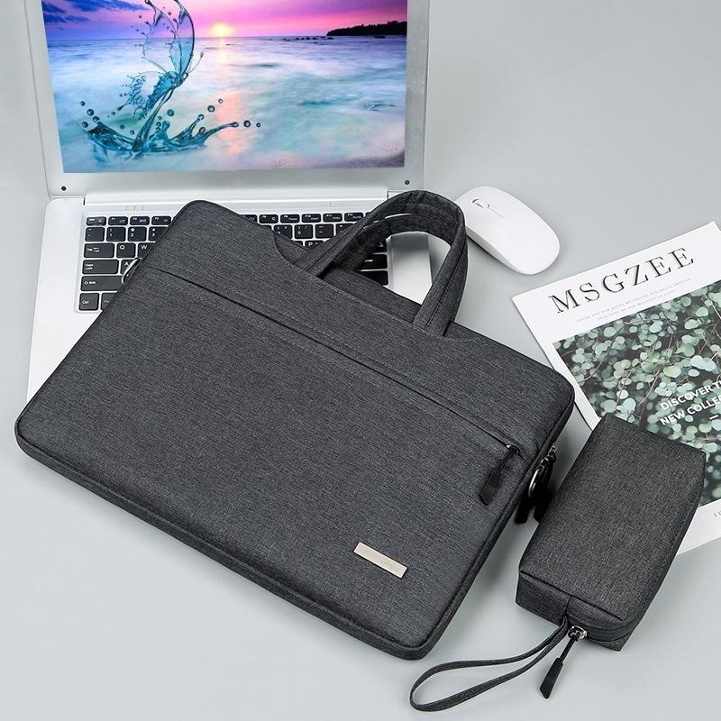 14 Inch Inner Bag with Power for Handbag or Laptop - Grey