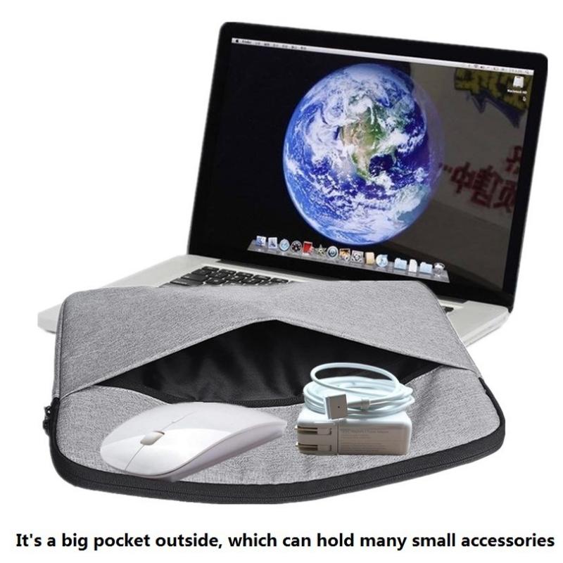 Waterproof Laptop Inner Bag for Macbook / Xiaomi 11 / 13-15 Inch - Anti-vibration - Black
