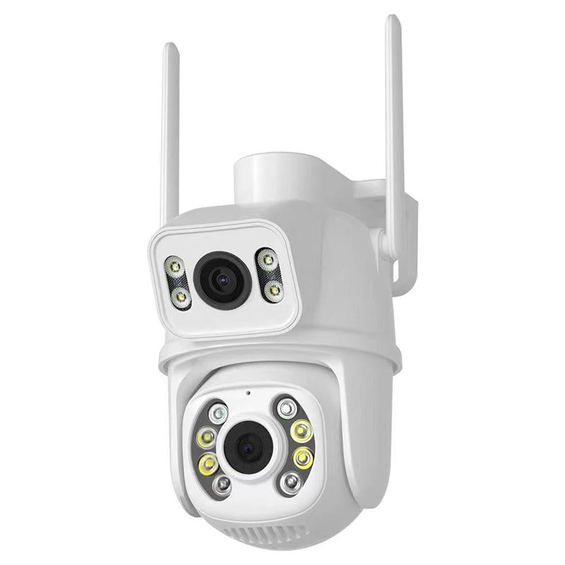 6Mp Dual Camera With Wifi Two-Way Voice Intercom & Ai Recognition