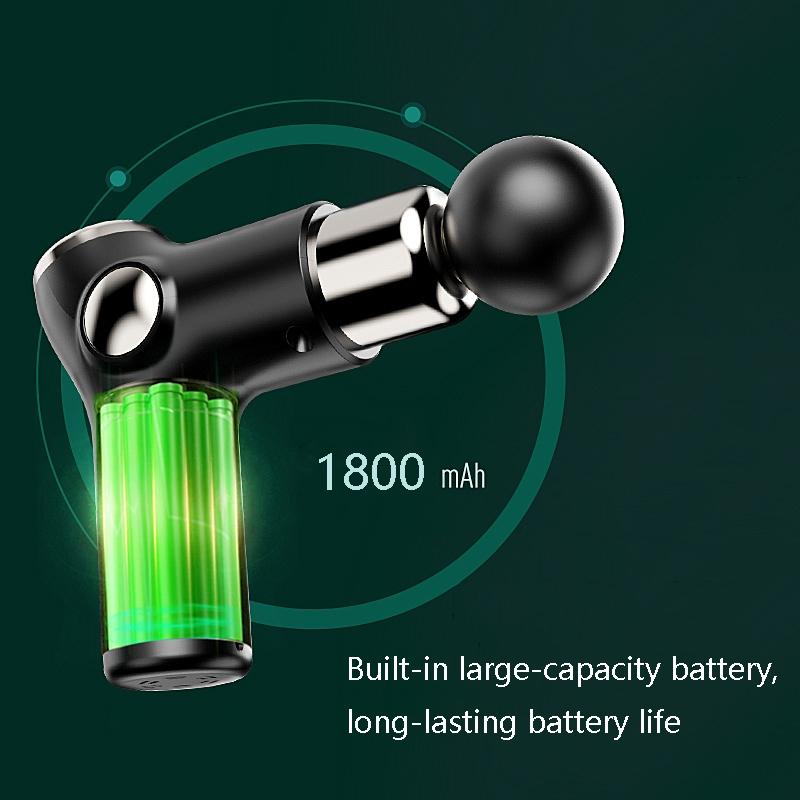 Compact Muscle Massage Gun For Relaxation - Green