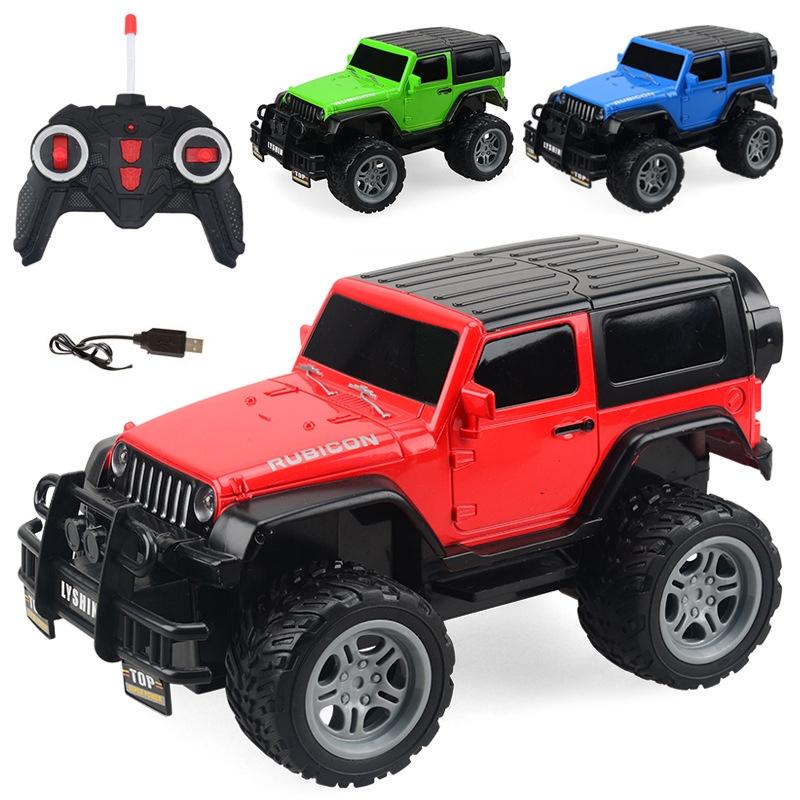Remote Control Electric Car with Usb Charging for Kids - Green Buggy