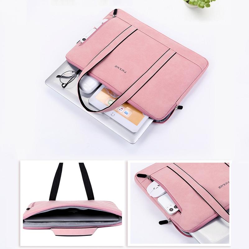 13 / 13.3 Inch Q5 Laptop Liner Bag - Waterproof & Wear-resistant - Light Gray
