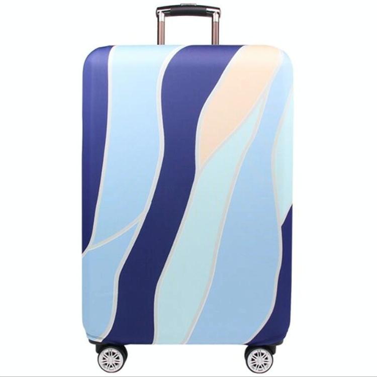 18-21 Inch Travel Suitcase Dust Covers - Elastic & Abrasion-resistant - Pink Ripple