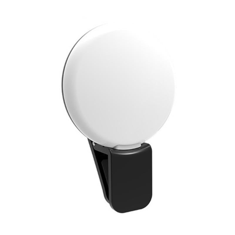 2-pack Led Selfie Light for Mobile Phone Photography - Black