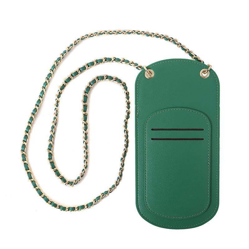 Compact Cell Phone Crossbody Bag - Green