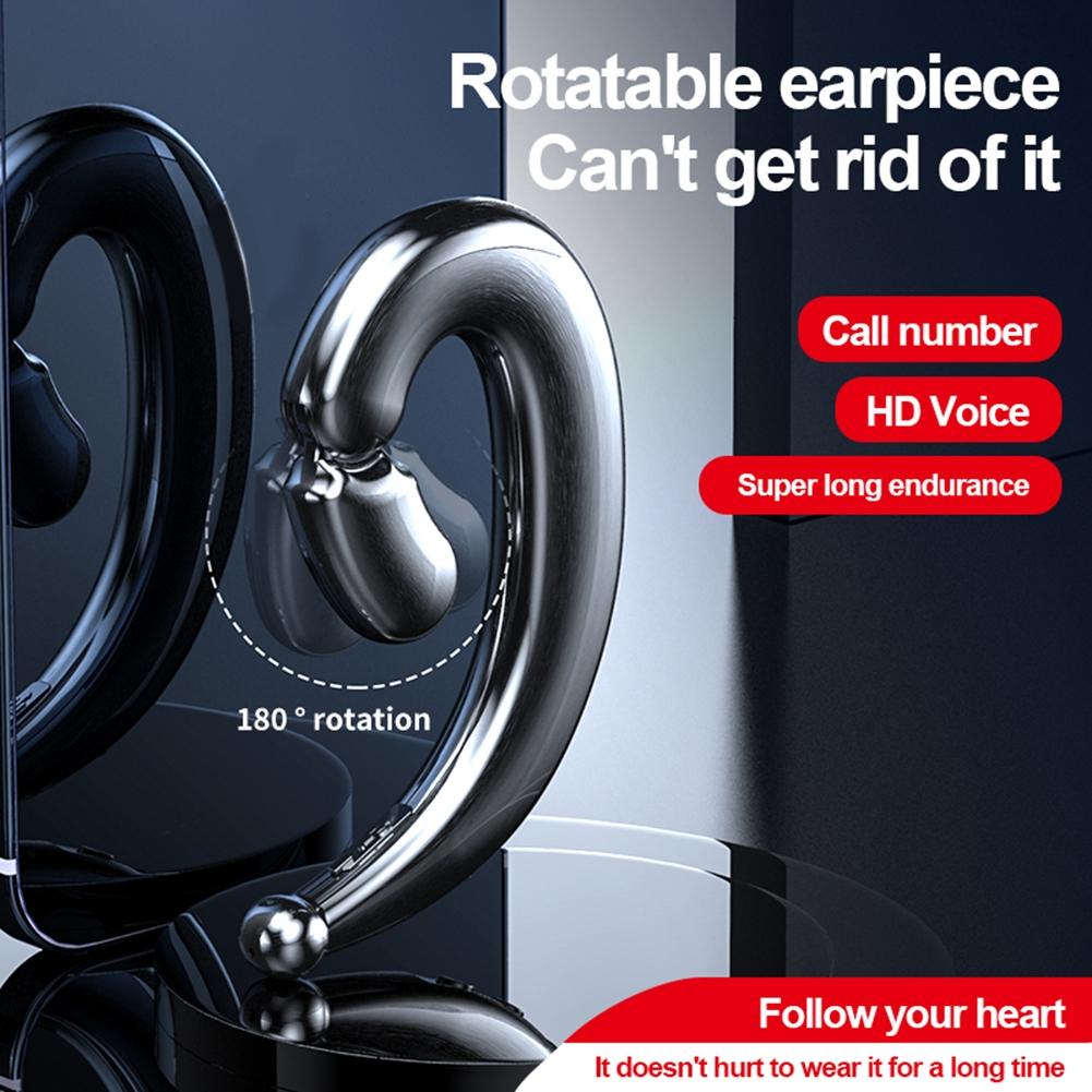 Wireless Bone Conduction Sports Earphones - M520 - Skin Colour