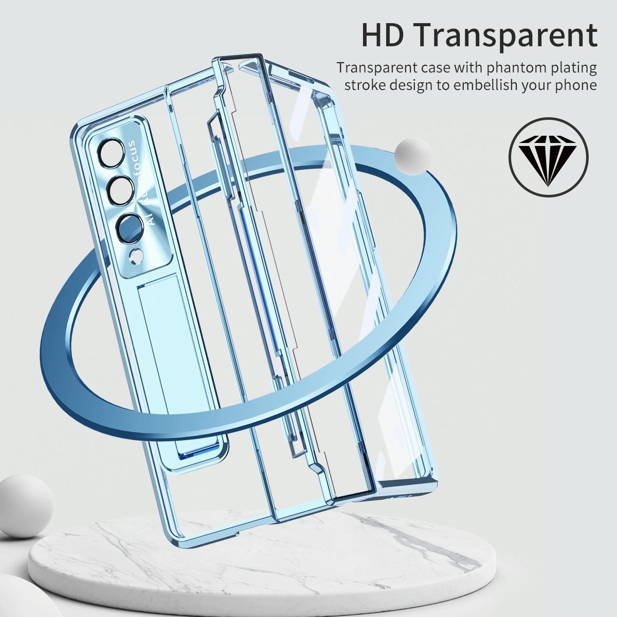 For Samsung Galaxy Z Fold4 5G Phantom Series Folding Case - Black