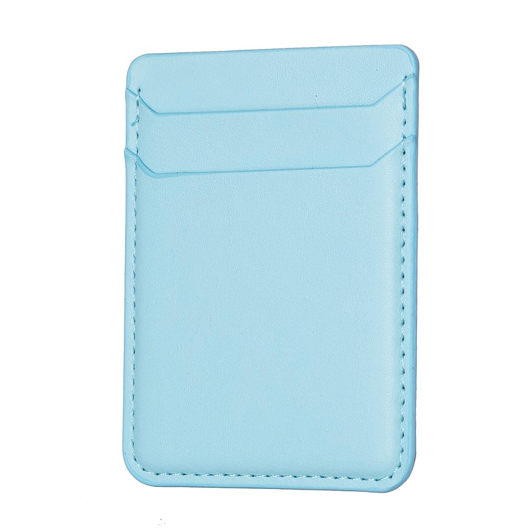 R20 Texture Card Bag Back Sticker For Mobile Phones - Blue