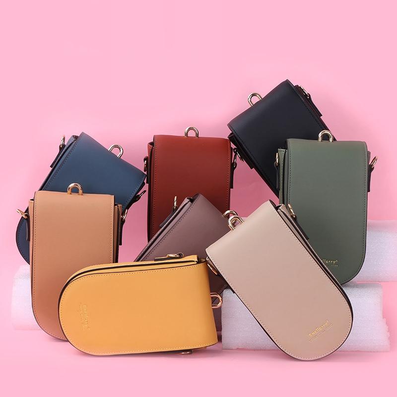 Multi Card Clutch For Women Mobile Phone - Black