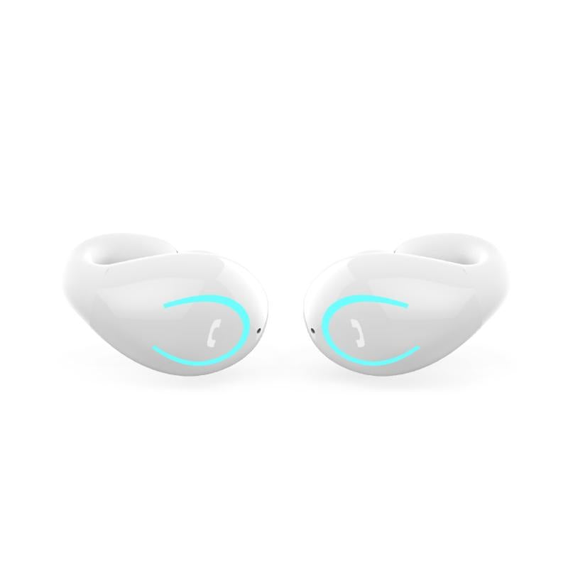 Ultra-light Wireless Bluetooth Earphones - Yx08 Stereo V5.0 - White