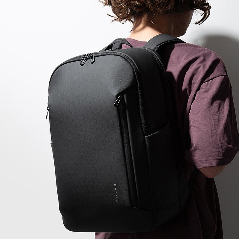 Large Capacity Lightweight Business Backpack For Men - Gray