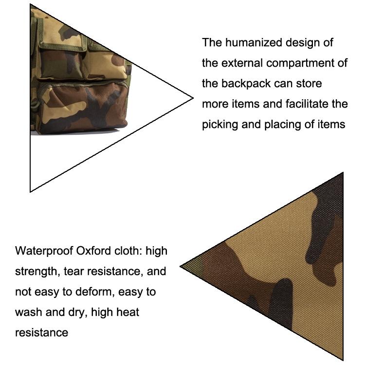 Waterproof Outdoor Messenger Bag For Sports & Cycling - Cp Camouflage