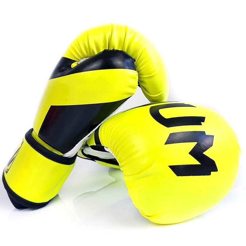 Professional Adult Boxing Training Gloves - 6Oz For Muay Thai Fighting - Pink
