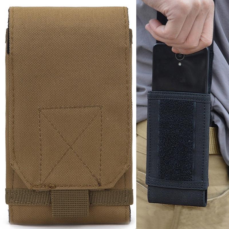 Water Resistant Outdoor Cell Phone Case 17Cm X 8.3Cm X 3.5Cm Stylish & Durable - Coyote Tan