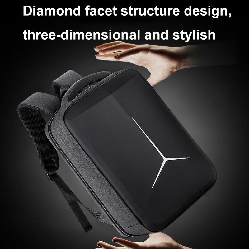 Waterproof Business Laptop Backpack with Usb Port - Multifunctional - Pink - 17 Inch