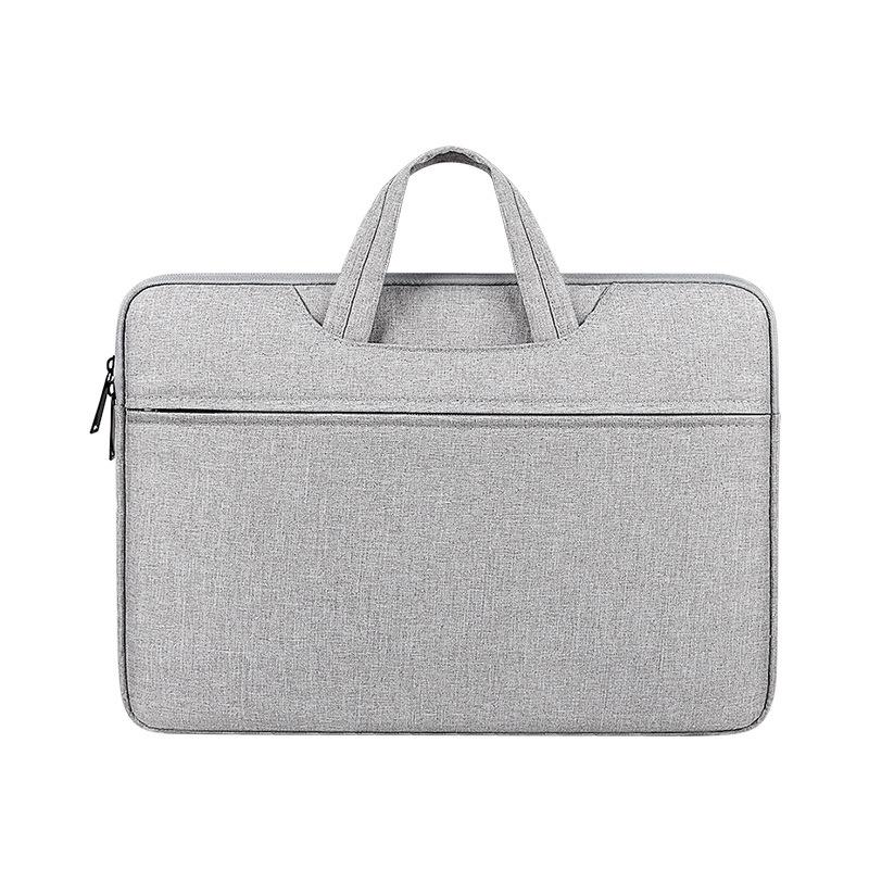 Waterproof Laptop Handbag - Large Capacity Shock-absorbing - Fits 14.1-15.4 Inches - Navy Blue