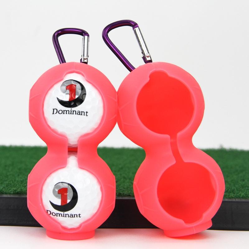 2-pack Golf Silicone Double-ball Protection Sleeves - Dark Blue