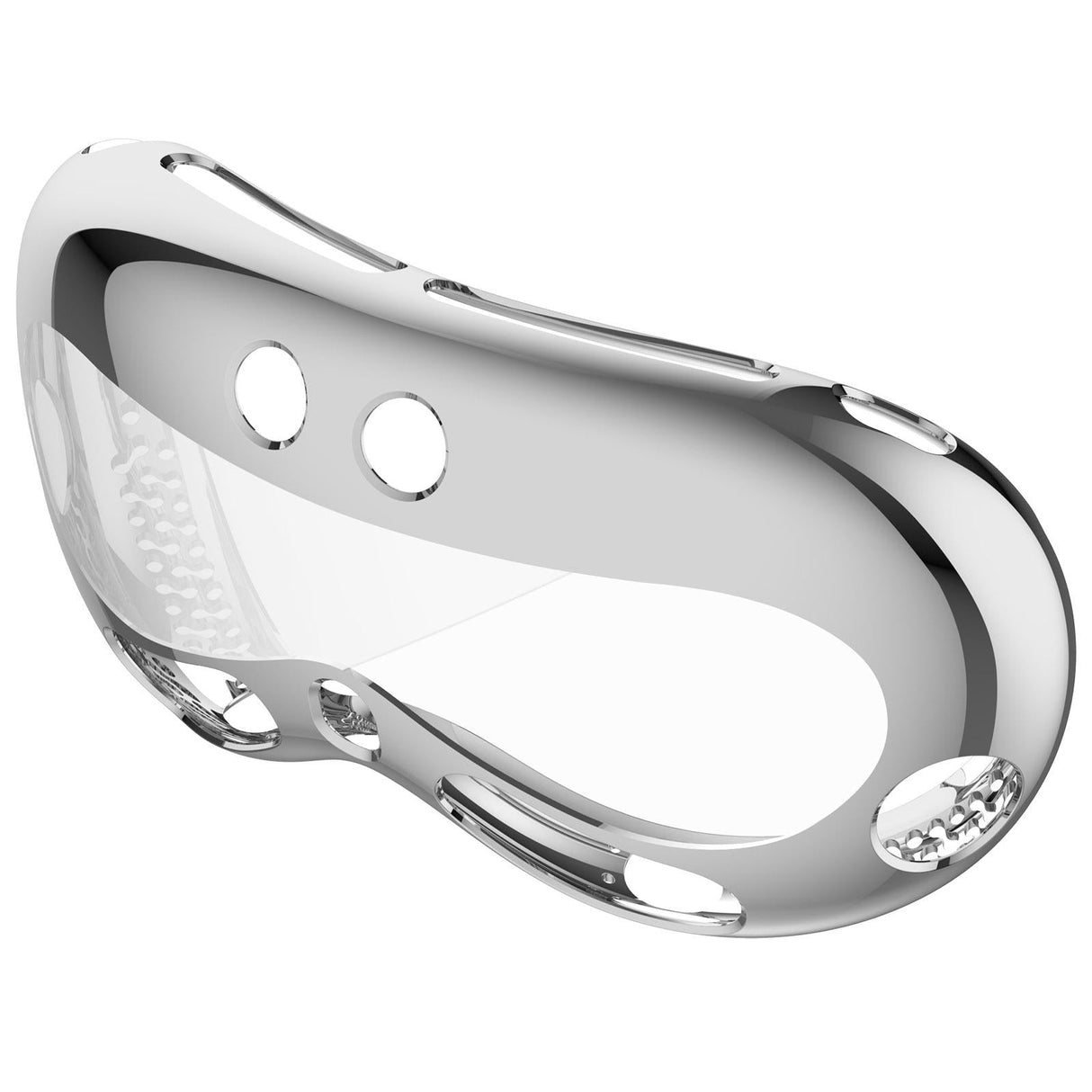 Vr Case for Apple Vision Pro - Electroplated Tpu - Transparent