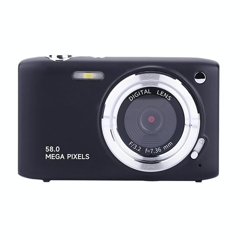 Portable 16X Zoom Hd Digital Camera With 2.88 Ips Screen - Rose Pink