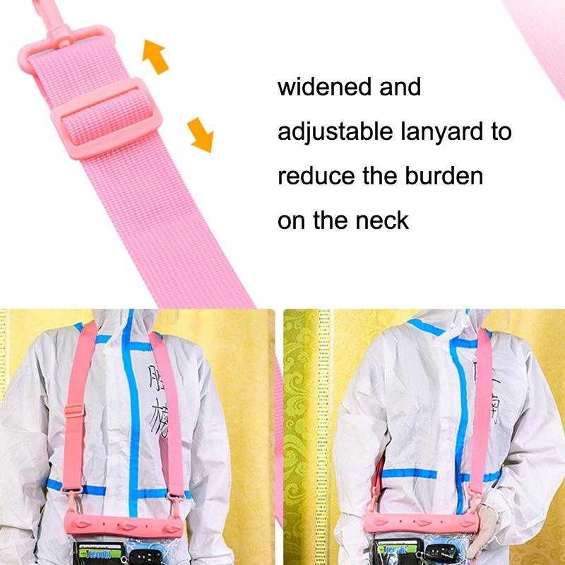 Waterproof Shoulder Messenger Bag For Sundries Phone Compatible - Orange