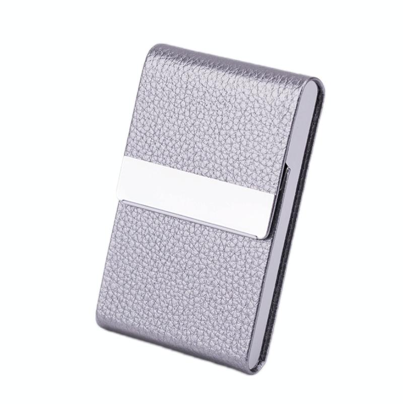 Business Card Case For Advertising Fits Most Cards - Gray
