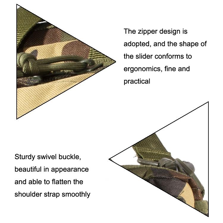 Waterproof Outdoor Messenger Bag For Sports & Cycling - Acu Camouflage