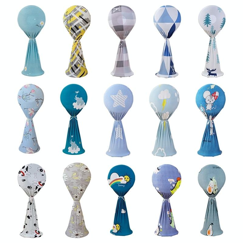 Fan Dust-proof Cover for Household Floor - Chrysanthemum